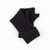 Herringbone Fingerless Gloves - Jet
