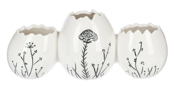 Floral Egg Bud Vase - Large