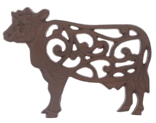 Cow Cast Iron Trivet