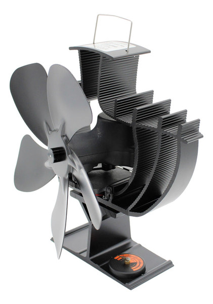 Rutland FN05 5-blade heat-powered oscillating wood stove fan
