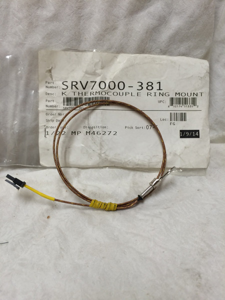 Thermocouple for Drop Tube
