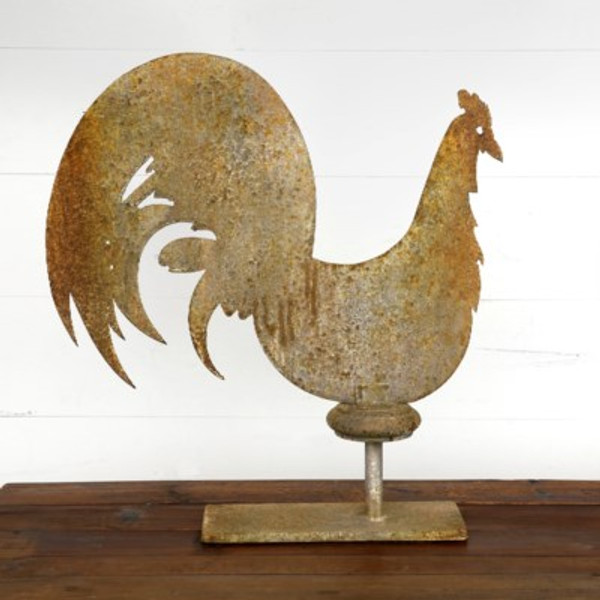 Metal Rooster Relic