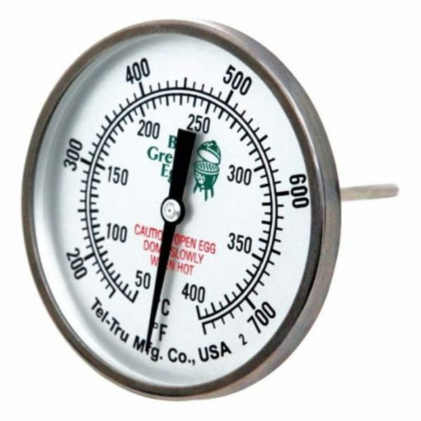 Big Green Egg Temperature Gauge, 3 inch Dial 