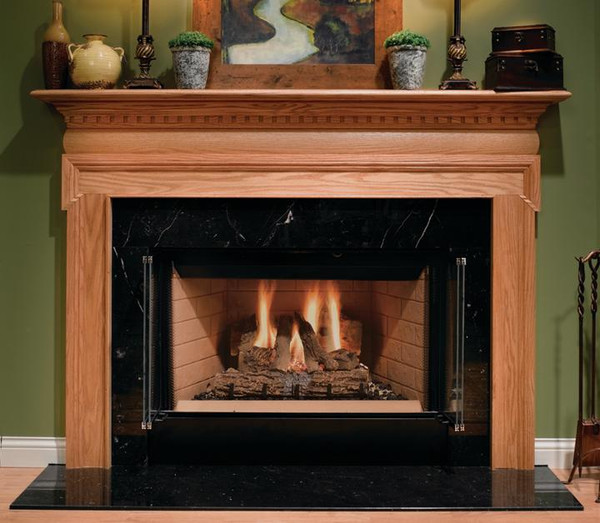 Accelerator 42" Wood Fireplace Heat Circulating with Traditional Refractory