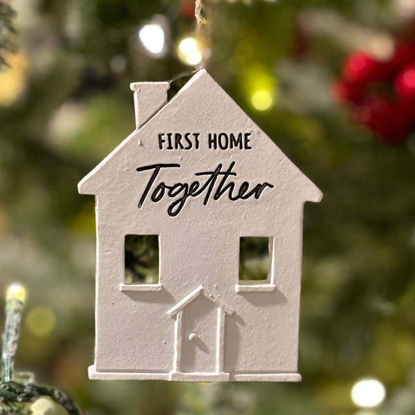 First Home Together Ornament