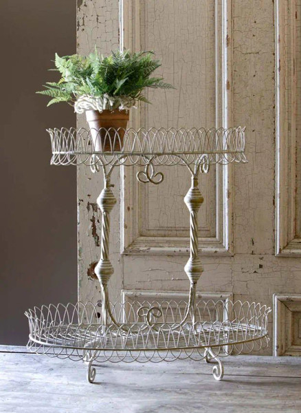 French Wired Tiered Stand 