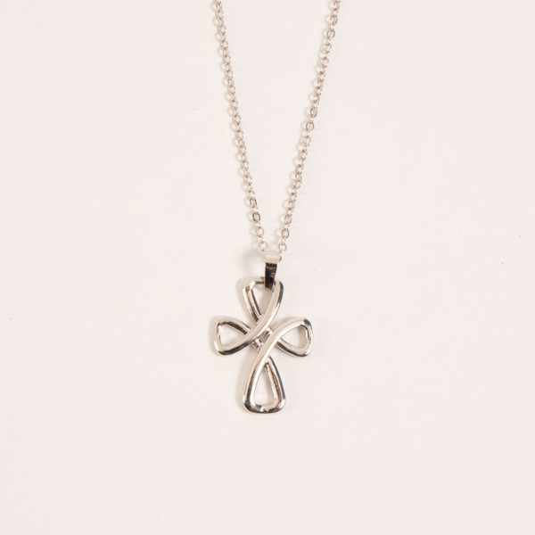 Celtic Flower Cross Pendant