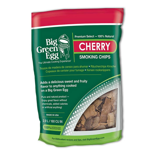 Big Green Egg Smoking Chips - Cherry