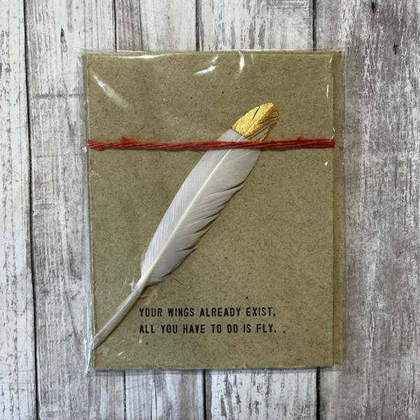 The Feather Milagro Cards - Your Wings Already Exist