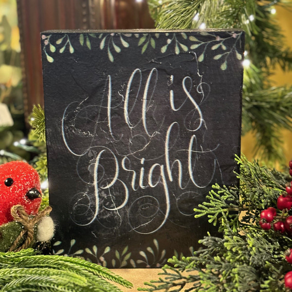 All is Bright Wall Art