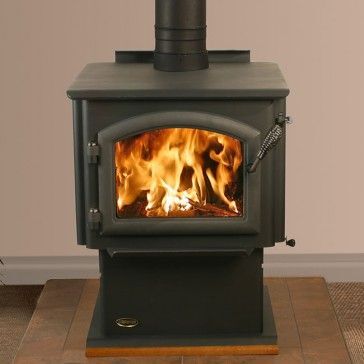 Quadra-Fire 2100 Millennium classic black steel wood stove