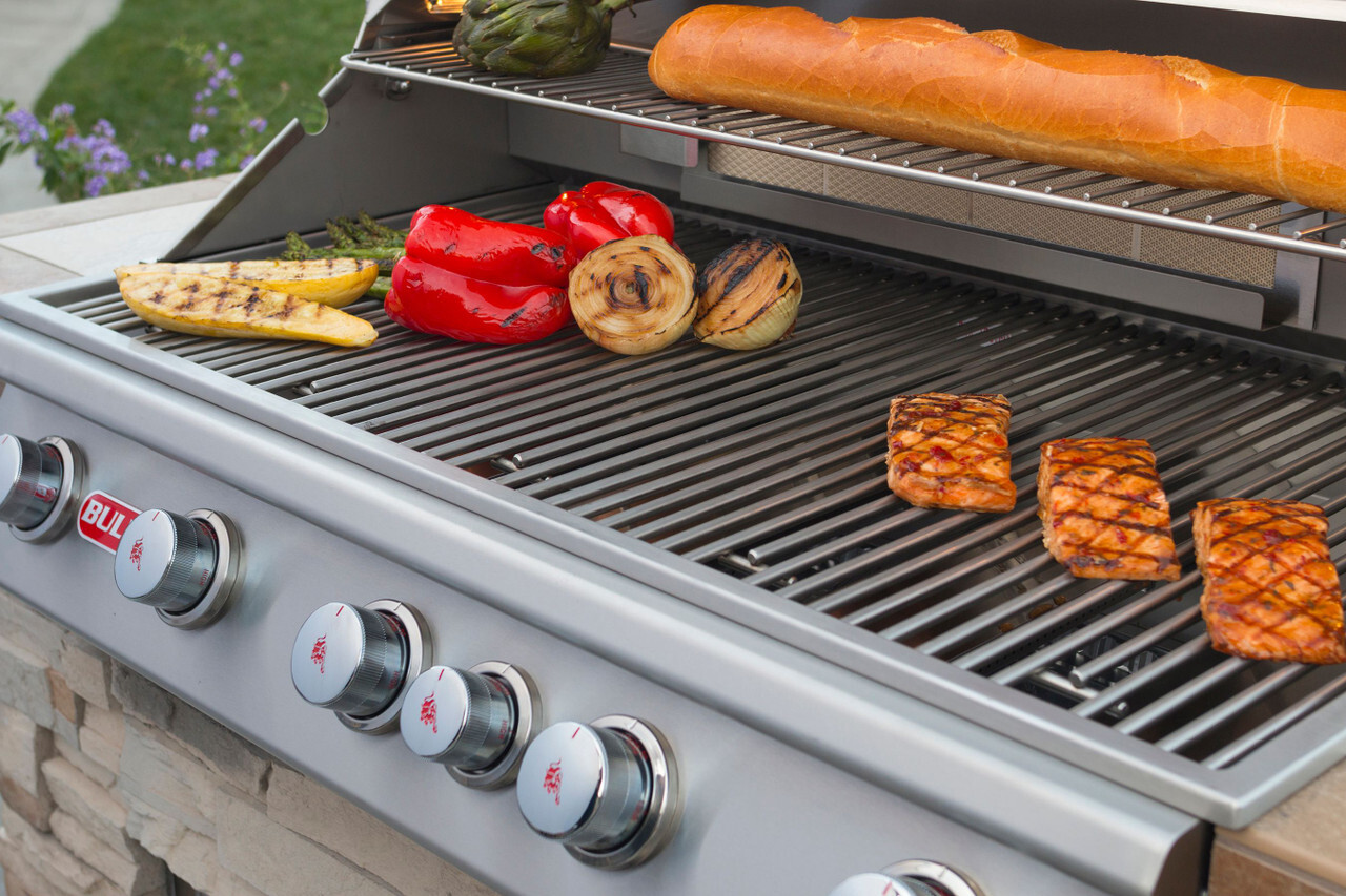 Bull Brahma 38-Inch 5-Burner Built-In Grill