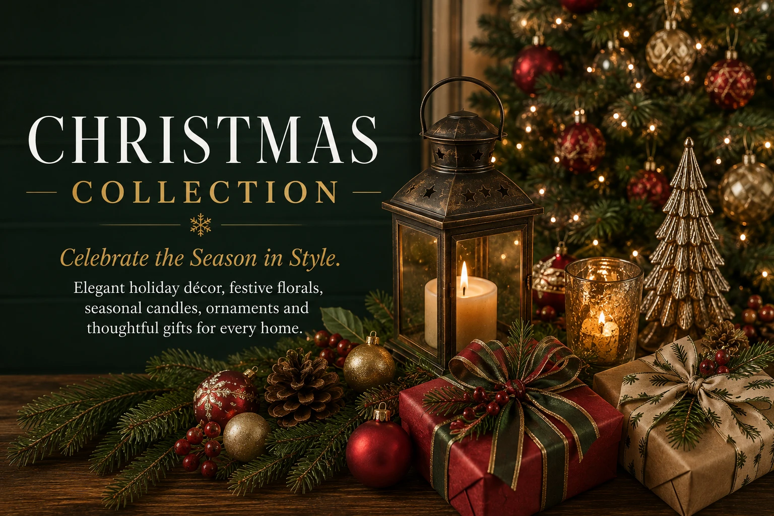 Black Swan Hearth & Home Christmas Collection