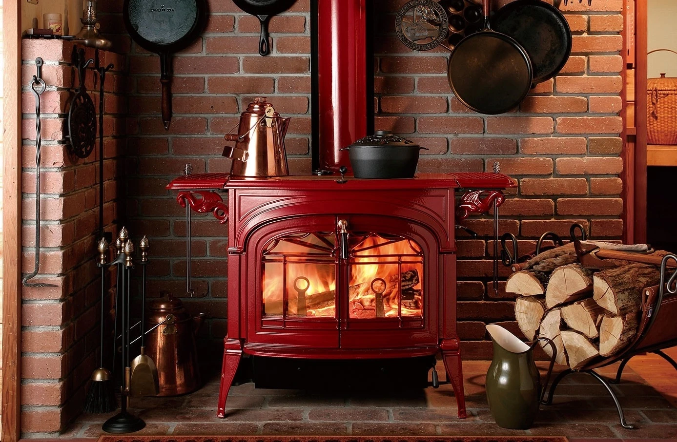 Wood Heat Is Good Heat — Vermont Castings Encore wood stove