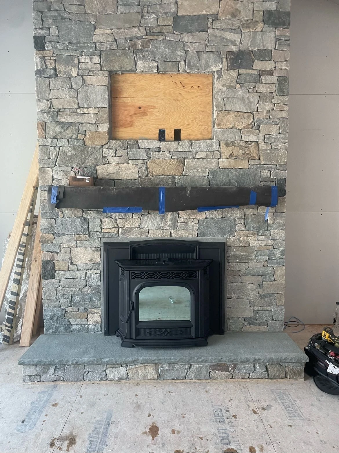 Finished pellet insert