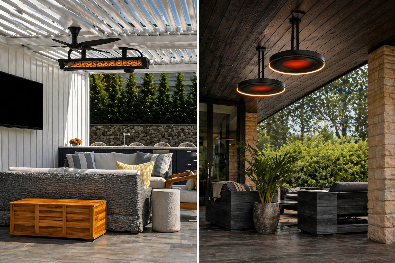 Bromic and Infratech Outdoor Heaters