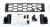 Hex Bumper Grille Insert Black fits 2015-2019 Chevy Silverado 2500 3500 HD