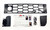 Hex NOCO PLUG BUNDLE Bumper Grille Insert Black fits 2015-2019 Chevy Silverado 2500 3500 HD