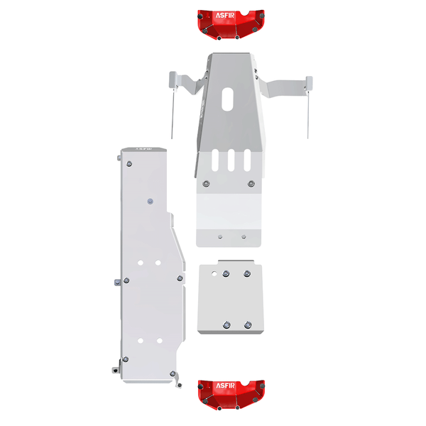 Jeep Wrangler JL Skid Plate Kit (5 Pcs) SWB | 3.6L | 2021-2025