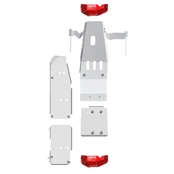 Jeep Wrangler JL Skid Plate Kit (5 Pcs) LWB | 3.6L | 2021-2025