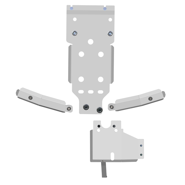 Ford Bronco Skid Plate Kit (3 Pcs) For Models With Sway Bar Disconnect