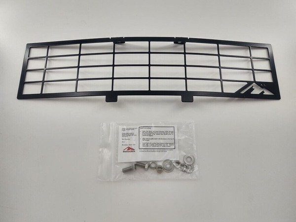 Only 15 left! LAST CHANCE SALE PRICE-ITEM TO BE DISCONTINUED Large Rectangles Bumper Grille Insert Black fits 2009-2014 Ford F150