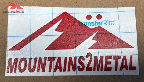 M2M Vinyl Decal RED