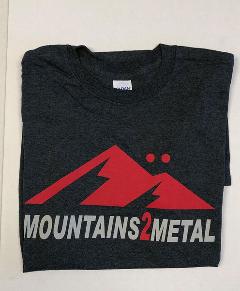 Mountains2Metal Dark Gray (Front Logo)