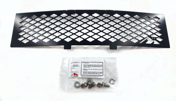 S.A.D. Mountains2Metal Small Diamond Bumper Grille Insert Black Compatible with 2009-2014 Ford F150