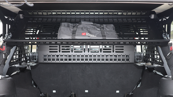 Flip Down Attic Shelf, Jeep Wrangler (JK) 2007-2018 Flip Down Attic Shelf, Jeep Wrangler (JK) 2007-2018