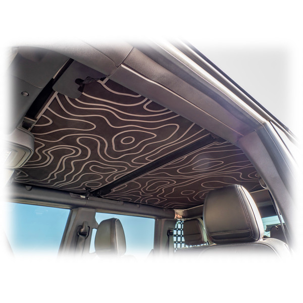 2021+ Ford Bronco Foam Headliner for TR10 Hardtop Black