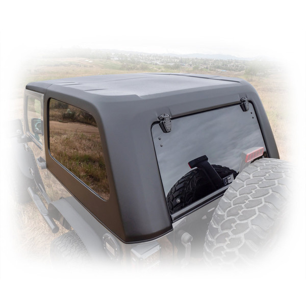 2007-2018 Jeep JK 2 Door Fastback Hardtop 2 Piece
