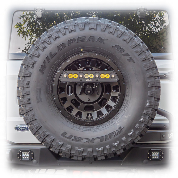 2021+ Ford Bronco Chase 3rd Brake Light W/Wiring Harness Spare Tire Mount