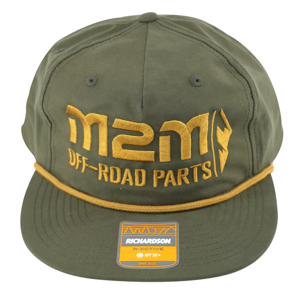 M2M Logo OD Green Hat