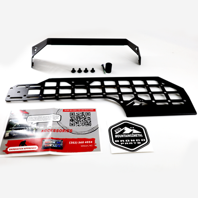 Center Console MOLLE Panel - Driver's Side - Bronco 6G 2021+