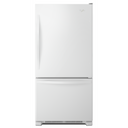 Whirlpool® Bottom-Freezer Refrigerator with Freezer Drawer 30-inches wide WRB329DFBW