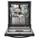 Whirlpool® 44 dBA Dishwasher Flush with Cabinets with 3rd Rack WDT550SAPB