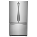 Whirlpool® 36-inch Wide Counter Depth French Door Refrigerator - 20 cu. ft. WRF540CWHZ