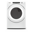 Whirlpool® 7.4 cu.ft Front Load Electric Dryer with Intiutitive Touch Controls, Advanced Moisture Sensing YWED5620HW