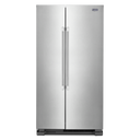 Maytag® 36-Inch Wide Side-by-Side Refrigerator - 25 cu. ft. MSS25N4MKZ