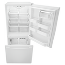 Amana® 29-inch Wide Bottom-Freezer Refrigerator with EasyFreezer™ Pull-Out Drawer -- 18 cu. ft. Capacity ABB1924BRW