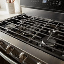 Whirlpool® 30-inch Smart Gas Range with True Convection, Steam/Self Cleaning, Rapid Preheat 5.3 CuFt Capacity WFGS7530RZ