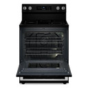 Maytag® 30-Inch Convection Electric Range With No Preheat Air Fry and Air Baking - 5.3 Cu. Ft. YMFES6030RB
