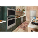 Kitchenaid® 20.8 Cu. Ft. Counter-Depth Side-by-Side Refrigerator with Exterior Ice and Water Dispenser in PrintShield™ Finish KRSC536RPS