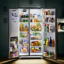 Whirlpool® 36-inch Full Depth Side-by-Side Refrigerator with TruCool™ System WRSF5536RW