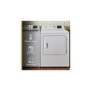 Whirlpool® 7.0 cu. ft. Electric Dryer with Adaptive Dry - Vented Top Load Matching YWED4105SW