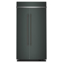 Kitchenaid® 25.5 Cu. Ft. 42" Built-In Side-by-Side Refrigerator with Platinum Interior KBSN742SJP