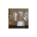 Kitchenaid® 31 cu. ft. French Door Refrigerator with Interior Water and Ice KRFF336SPS