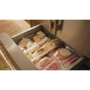 Kitchenaid® 30 cu. ft. French Door Refrigerator with Interior Water and Ice and FreshChill™ Full-Width Refrigerated Drawer KRMF336SPS