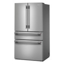 Kitchenaid® 30 cu. ft. French Door Refrigerator with Interior Water and Ice and FreshChill™ Full-Width Refrigerated Drawer KRMF336SPS